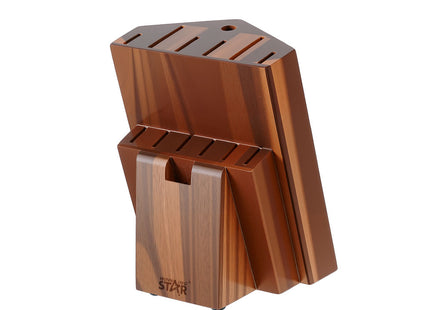 Set de Cuchillos Winning Star ST-7807, 15 Piezas con Base