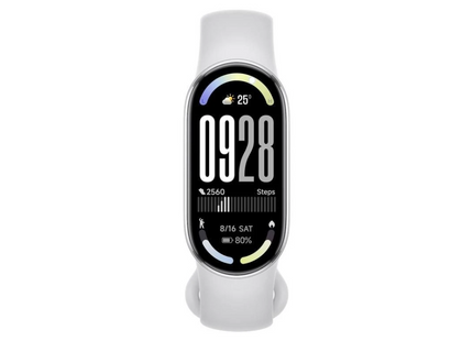 Xiaomi Smart Band 10 AMOLED 1.72" Silver, 63269