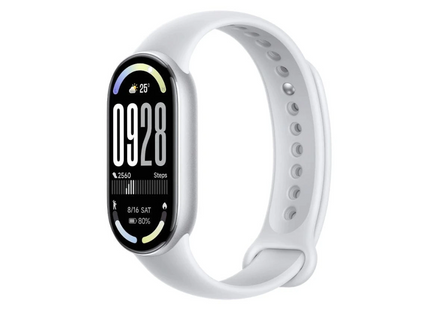 Xiaomi Smart Band 10 AMOLED 1.72" Silver, 63269