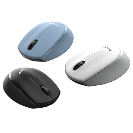 Mouse Genius RS2 NX-7009 | Inalámbrico | Receptor USB | 1200 DPI | Diseño Ambidiestro