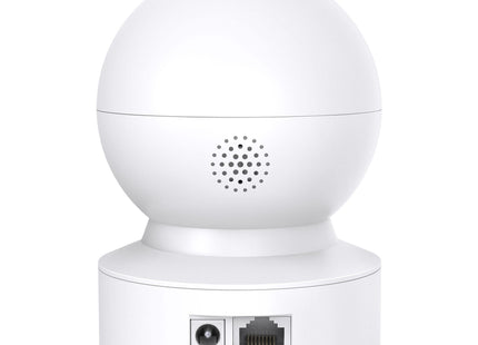 Cámara seguridad TP-Link C212 lateral mostrando micrófono y altavoz integrados
