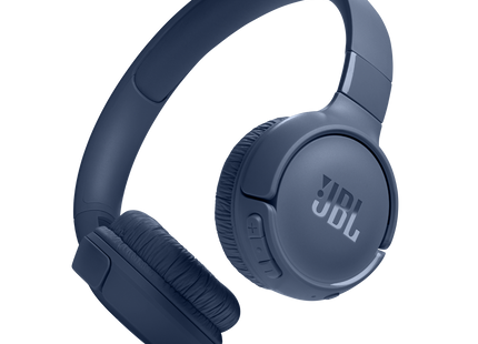 Headset JBL Tune 520BT azul vista lateral derecha plegado
