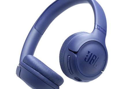 JBL Tune 530BT Azul - vista frontal del audífono inalámbrico on-ear