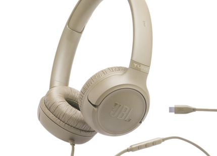 JBL Audífonos USB-C Beige Tune 530C, JBLT530CBEGAM
