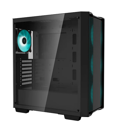 Case RGB DeepCool CC560 V2 | Mid Tower ATX | 4 Ventiladores 120 mm | Vidrio Lateral | Malla Frontal