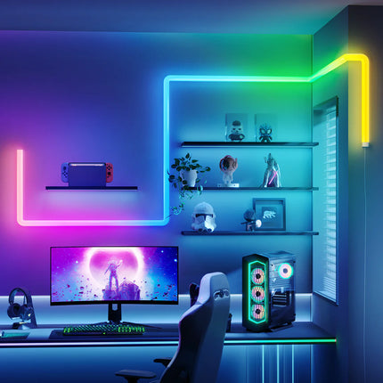 Lámpara de Pared Govee Glide Wall Light 6+1 H6062 | RGBIC | Control por App y Voz