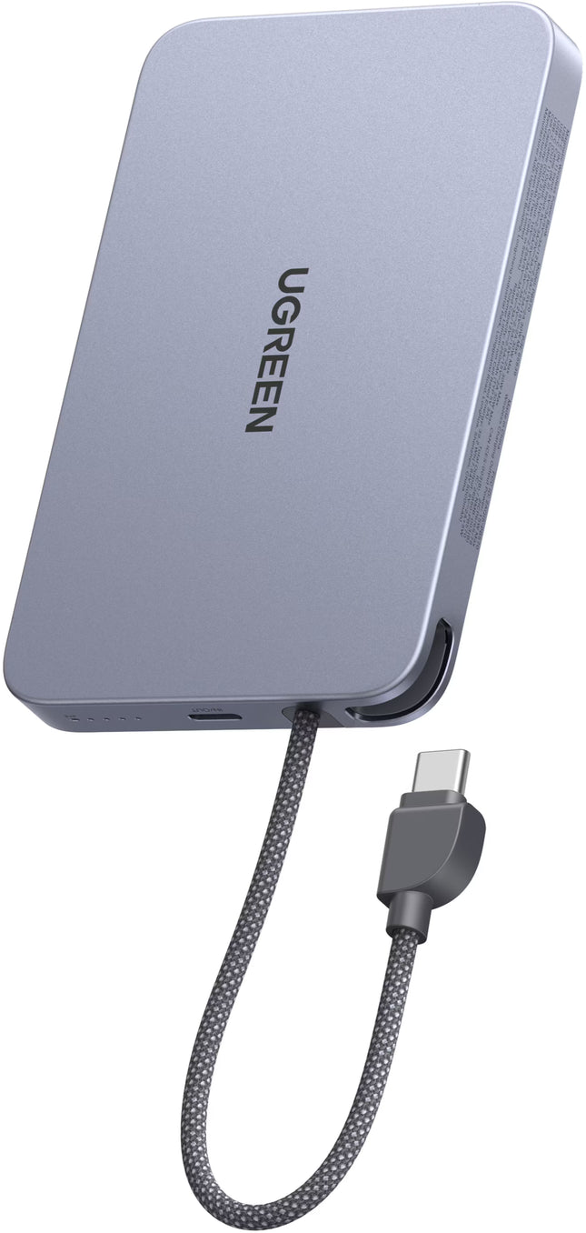 Ugreen Power Bank PB570 10000mAh Qi2 15W, 75982B