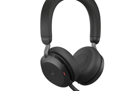 Jabra Evolve2 75 Link 380a MS Stereo Headset Inalámbrico USB-A Bluetooth Negro