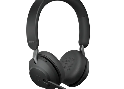 Jabra Evolve2 65 Link 380a MS Stereo Headset Inalámbrico USB-A Bluetooth Negro