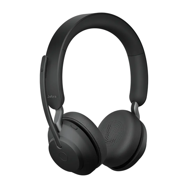 Jabra Evolve2 65 Link 380a MS Stereo Headset Inalámbrico USB-A Bluetooth Negro