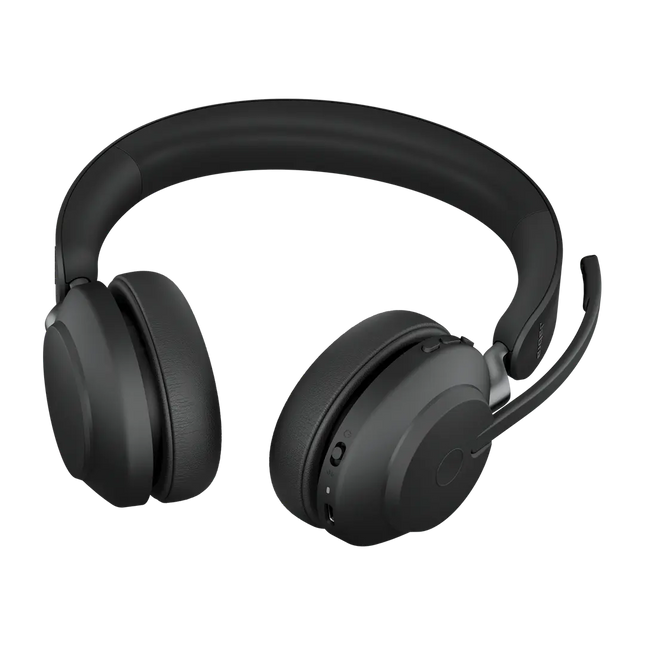 Jabra Evolve2 65 Link 380a MS Stereo Headset Inalámbrico USB-A Bluetooth Negro