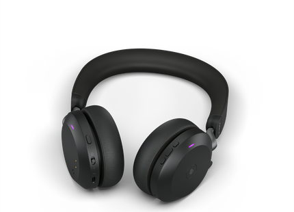 Jabra Evolve2 75 Link 380a MS Stereo Headset Inalámbrico USB-A Bluetooth Negro