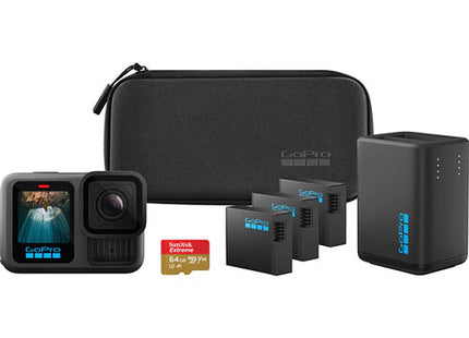 GoPro Kit HERO13 Black Power Bundle 3 Baterías, CHDRB-134-RW