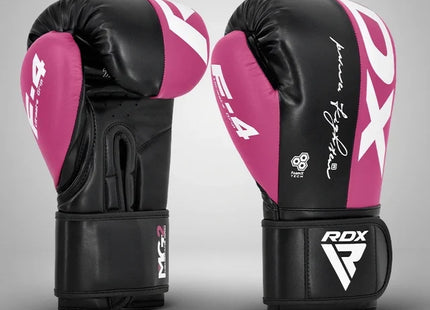 RDX Guantes de Boxeo Rosado, F4