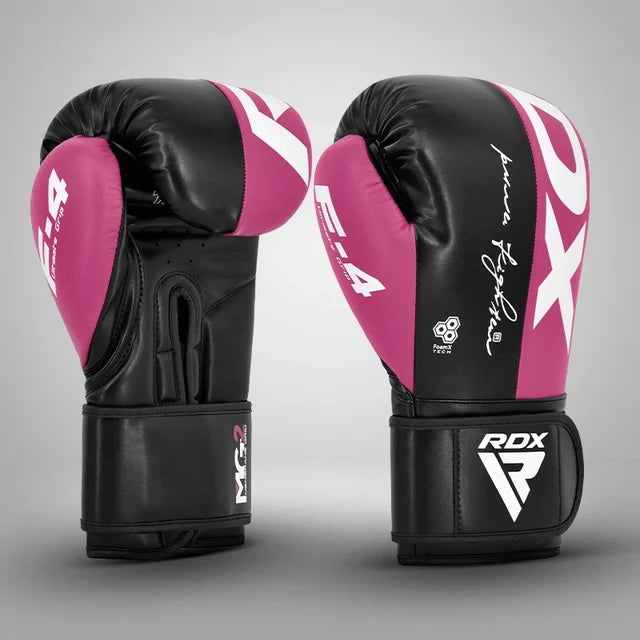 RDX Guantes de Boxeo Rosado, F4