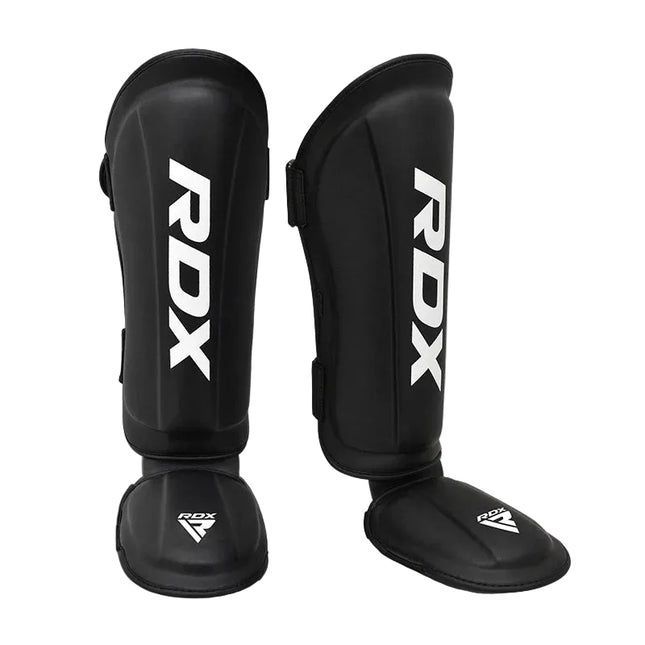 RDX Espinilleras con Empeine Negro/Blanco, T1