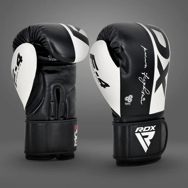 RDX Guantes de Boxeo Blanco, F4