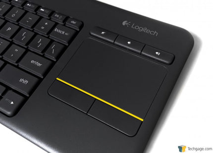 Teclado Inalámbrico Logitech K400 Plus | 70% Compacto | Touchpad Integrado | Inglés