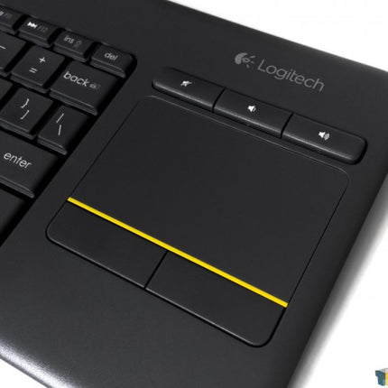 Teclado Inalámbrico Logitech K400 Plus | 70% Compacto | Touchpad Integrado | Inglés