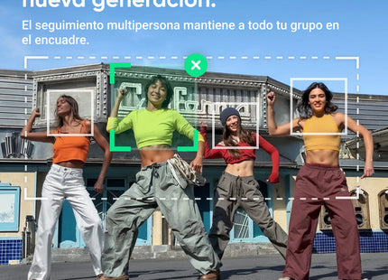 Insta360 Estabilizador con Rastreador IA Gris, Flow 2
