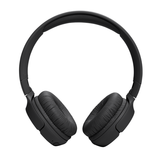 JBL Tune 520BT auriculares bluetooth negros vista frontal completa