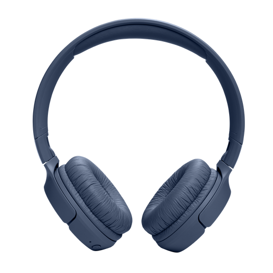 JBL Tune 520BT auriculares bluetooth azul vista frontal completa