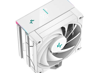 Enfriamiento de Aire RGB DeepCool AK400 Digital Pro WH R-AK400-WHAPMN-G | 120mm | Compatible AM5/AM4 | LGA1851/1700+ | 1 Ventilador