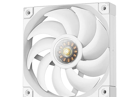 Abanico DeepCool FT12 WH 120mm PWM R-FT12-WHWPN3-G | 120mm | PWM | 4 Pines | Blanco