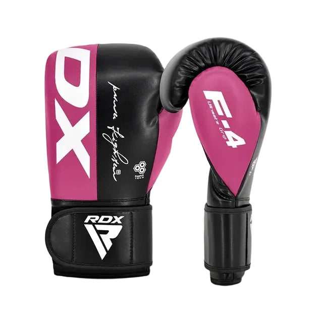 RDX Guantes de Boxeo Rosado, F4
