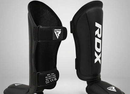 RDX Espinilleras con Empeine Negro/Blanco, T1