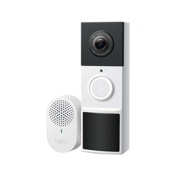 TP-Link Timbre con Cámara Wi-Fi 2K 3MP a Batería, Tapo D210