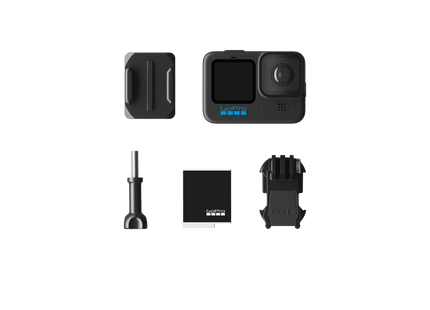 Cámara de acción GoPro HERO12 Black vista trasera con pantalla táctil