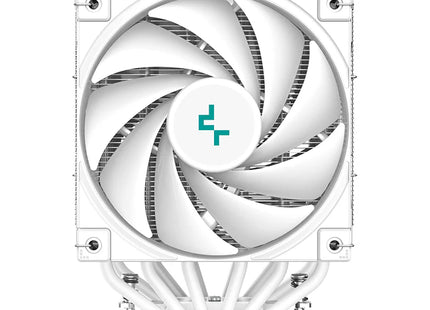 Abanico DeepCool AK620 WH | 120mm FDB | Doble Ventilador | CPU Silencioso | Blanco