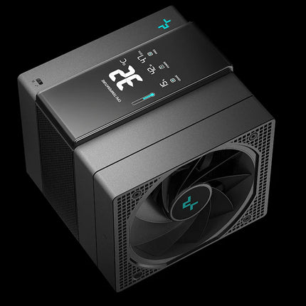Enfriamiento Aire DeepCool Assassin IV VC Vision | 1×140 mm + 1×120 mm | RGB | Negro | AM5/AM4/LGA2066/2011+