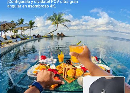 Insta360 Cámara 4K 128GB Blanca, GO 3S