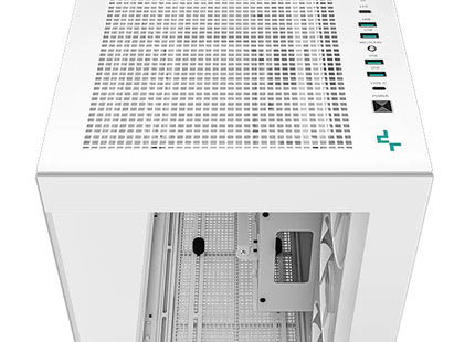 Case Gaming DeepCool CH780 | ATX Max Premium | Vidrio Templado Frontal y Lateral | Blanco