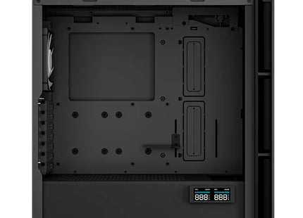 Case Gaming DeepCool CH560 Digital | Media Torre | Vidrio Templado | 3 Ventiladores ARGB 140mm | Pantalla Digital