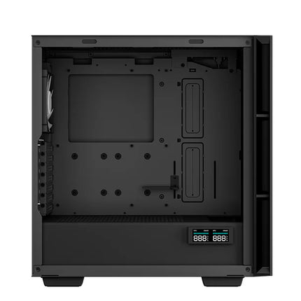 Case Gaming DeepCool CH560 Digital | Media Torre | Vidrio Templado | 3 Ventiladores ARGB 140mm | Pantalla Digital