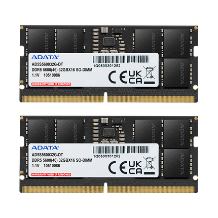 Memoria RAM Laptop ADATA AD5S56008G-S | 8GB | DDR5 | 5600MHz | CL46