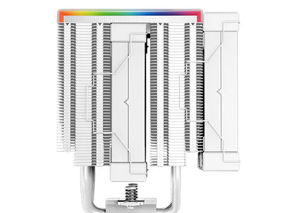 Abanico DeepCool AK620 WH | 120mm FDB | Doble Ventilador | CPU Silencioso | Blanco