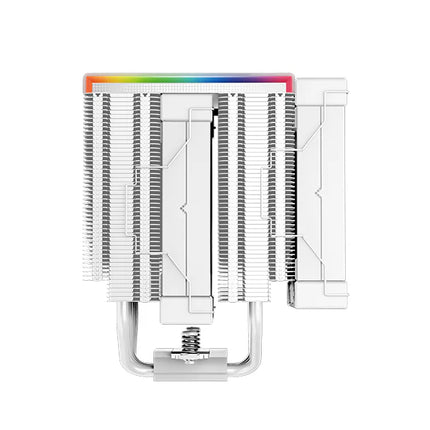 Abanico DeepCool AK620 WH | 120mm FDB | Doble Ventilador | CPU Silencioso | Blanco