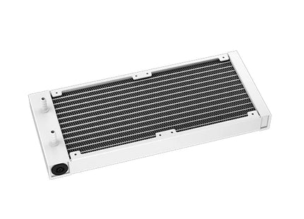 Enfriamiento Líquido DeepCool MYSTIQUE 240 WH ARGB | 240 mm | LCD 2,8” | LGA1851 / 1700 / AM5