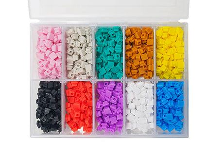 Piezas de Silicona Decorativas DeepCool Pixel10 R-PIXEL-10COLORS-G-1 | 1000 Pcs | Multicolor