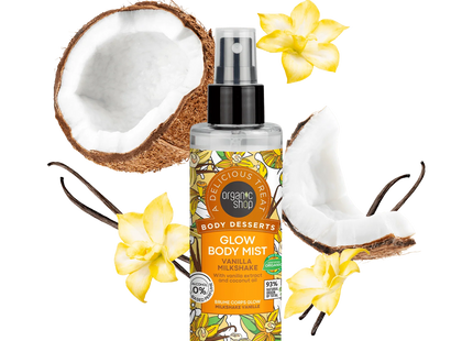 Organic Shop Bruma corporal glow vainilla 200 ml