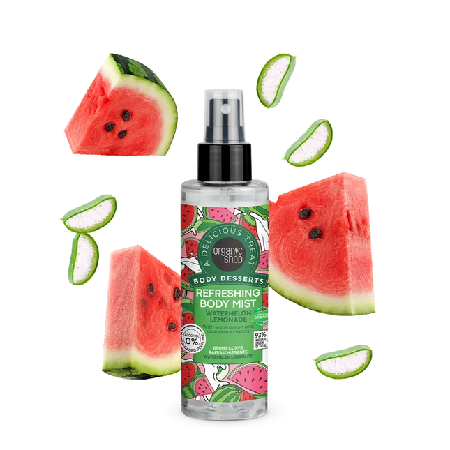 Organic Shop Bruma corporal sandía y limón 200 ml