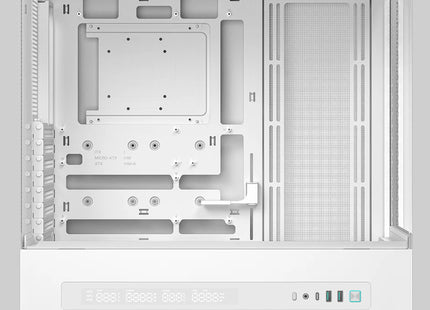 Case DeepCool CH690 Digital WH | Mid Tower ATX | Vidrio Lateral | Sin Ventilación Incluida