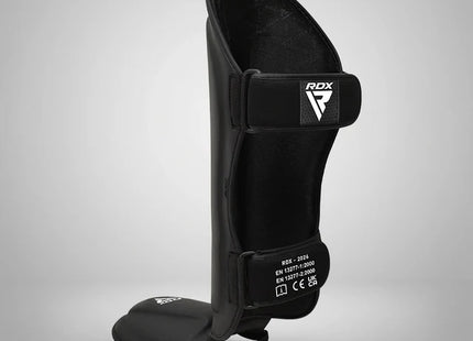RDX Espinilleras con Empeine Negro/Blanco, T1