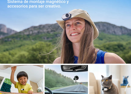 Insta360 Cámara 4K 128GB Blanca, GO 3S