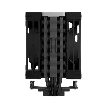 Enfriamiento de Aire DeepCool AK400 Zero Dark Plus R-AK400-BKNNMD-G-1 | LGA1851 / AM5 | 2x120 mm | FDB