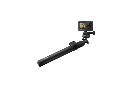 Empuñadura antideslizante de vara GoPro con textura ergonómica negra